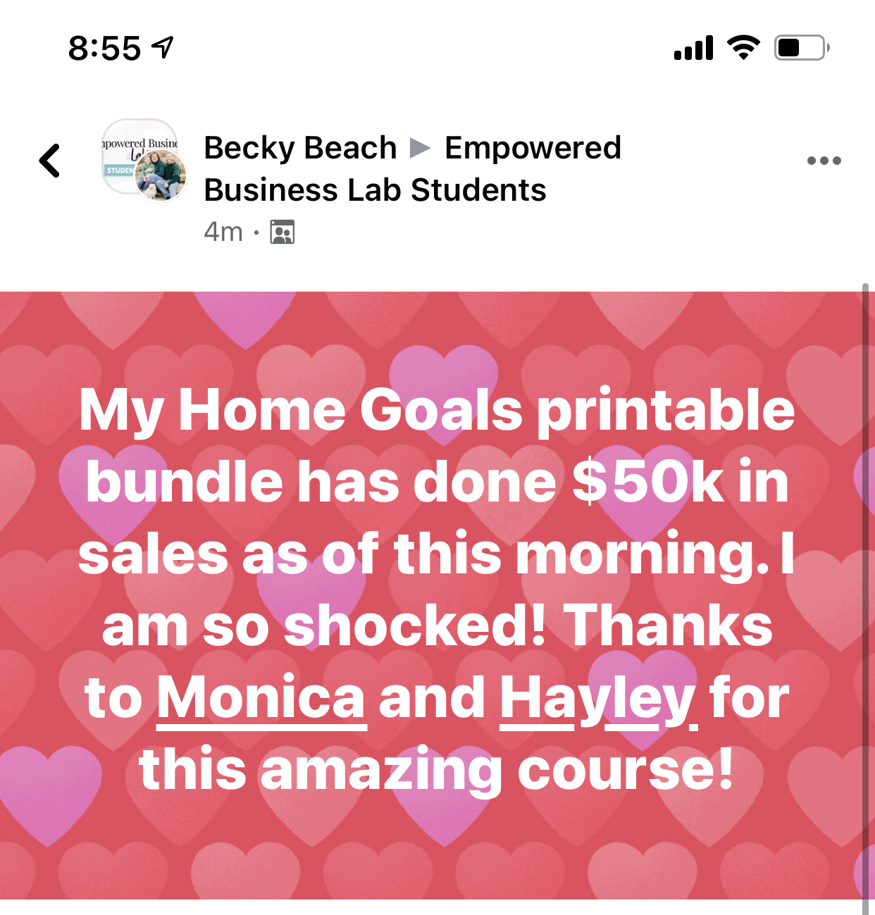 Becky Beach Testimonial